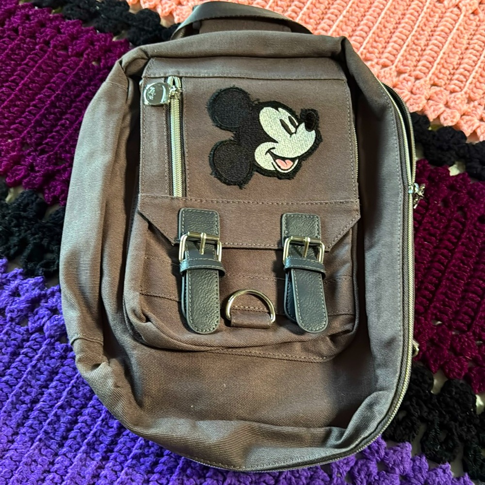 Disney Mickey Mouse Pin Trading Crossbody